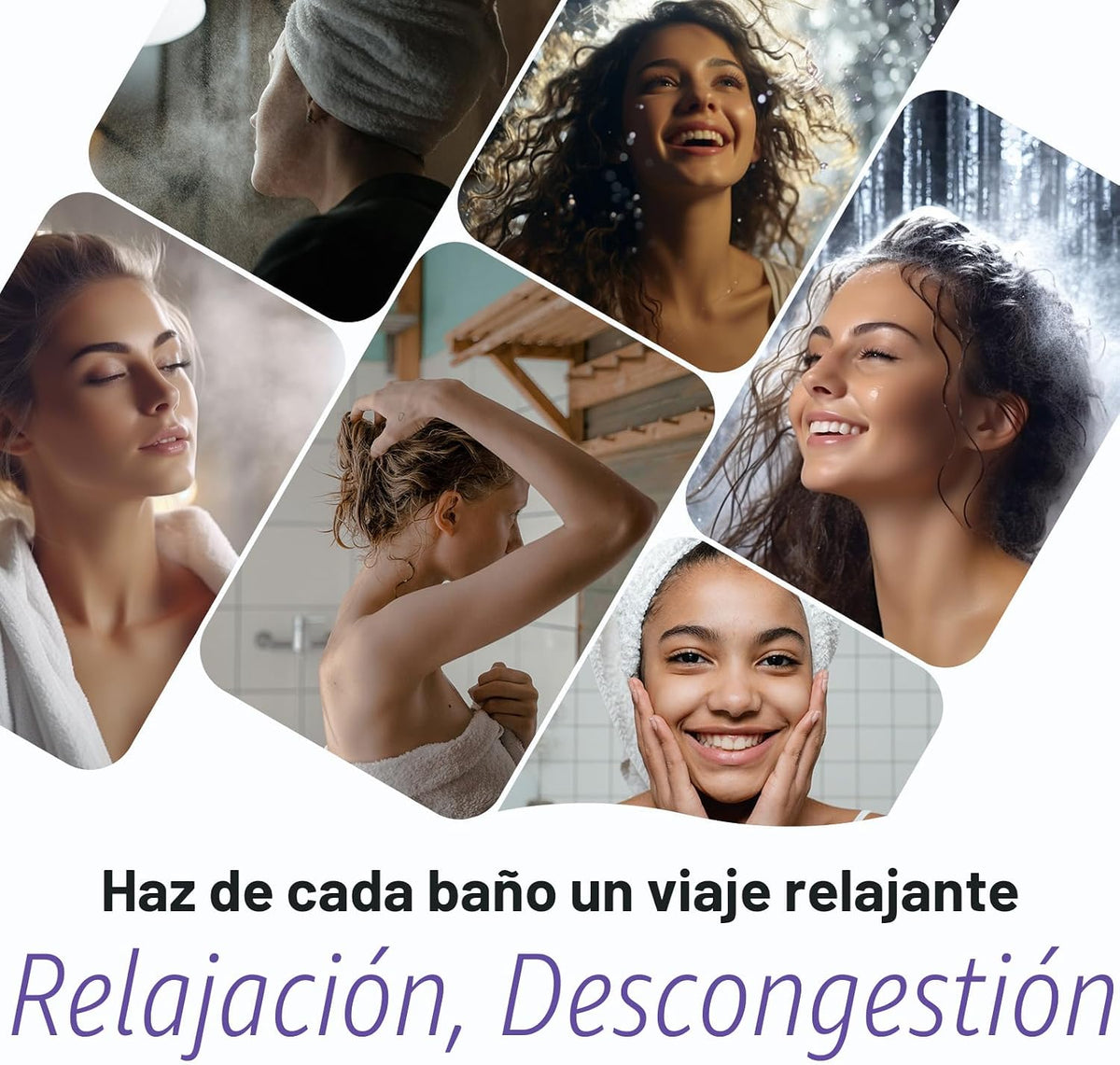 SWCANDY Vaporizadores de ducha, regalos de aromaterapia para mujere...
