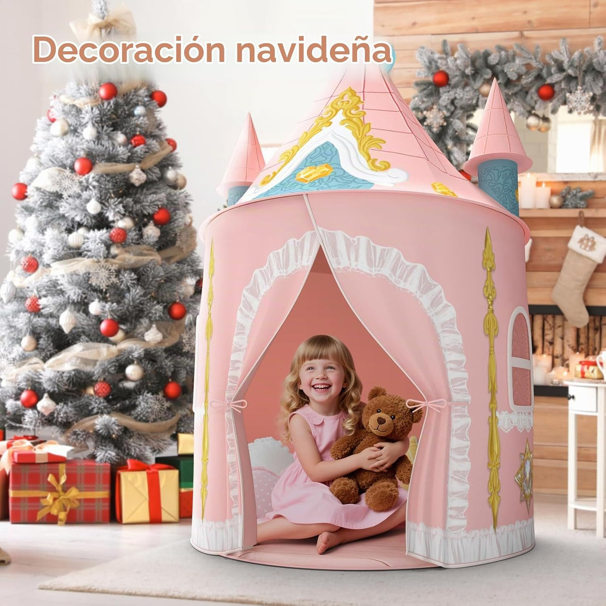 Skirfy Tienda de Juego para Niñas Niñas Pequeñas Tiendas de Princes...
