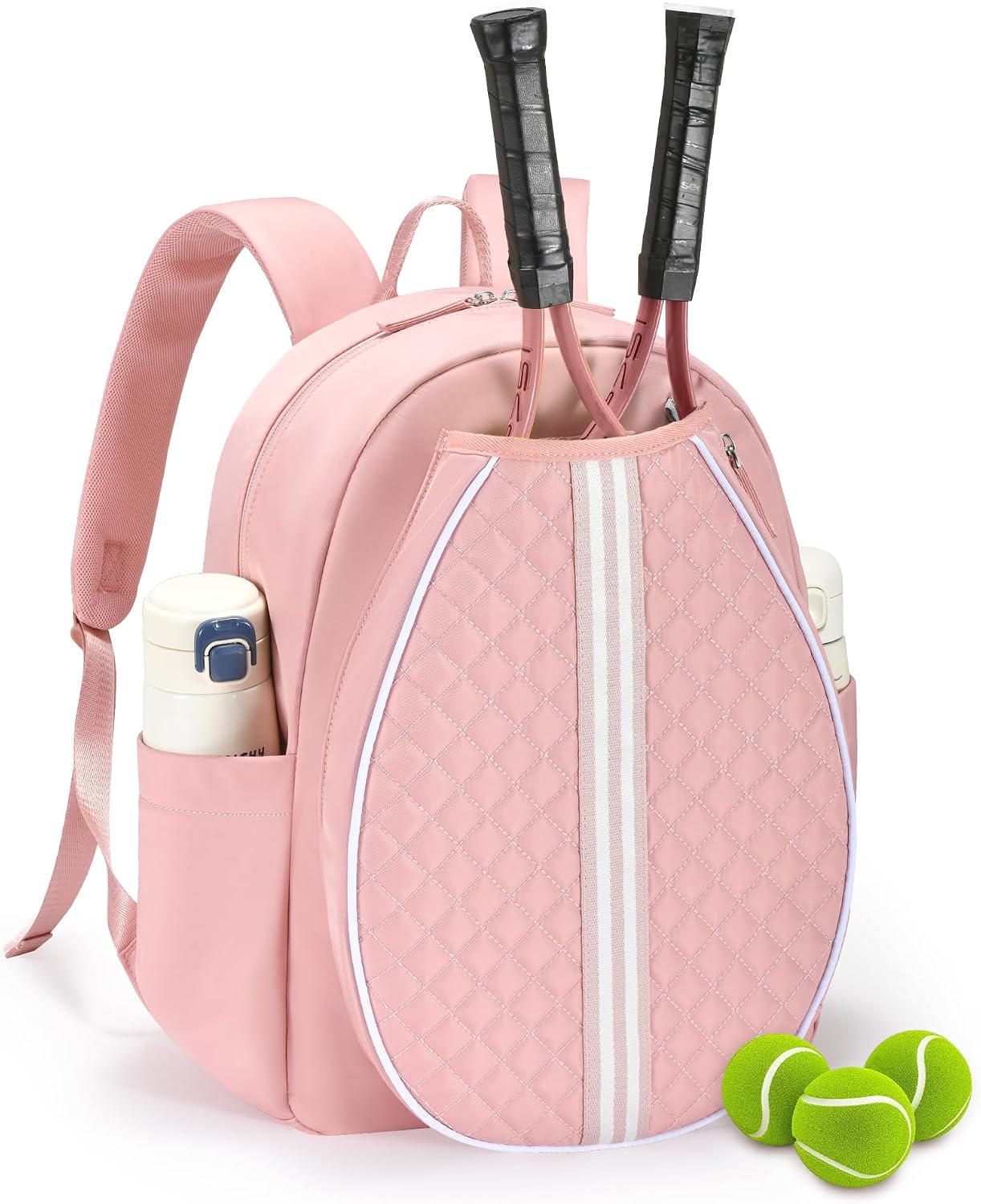 Mochila de tenis Sucipi, mochila de tenis acolchada con bandolera c...