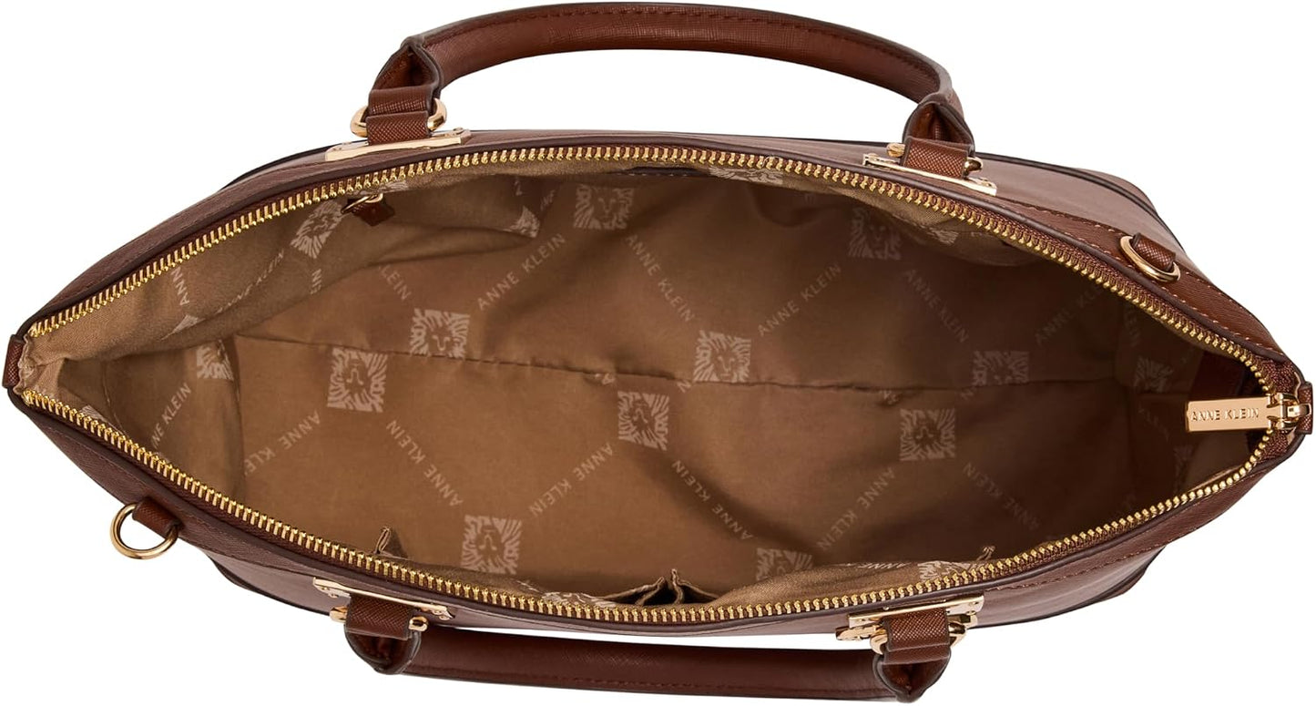 Anne Klein Bolso Satchel New Recruits Dome para Mujer