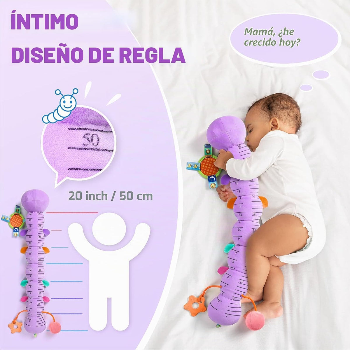 Sumobaby Juguetes para bebés 0-6 6-12 meses, juguete de peluche de...