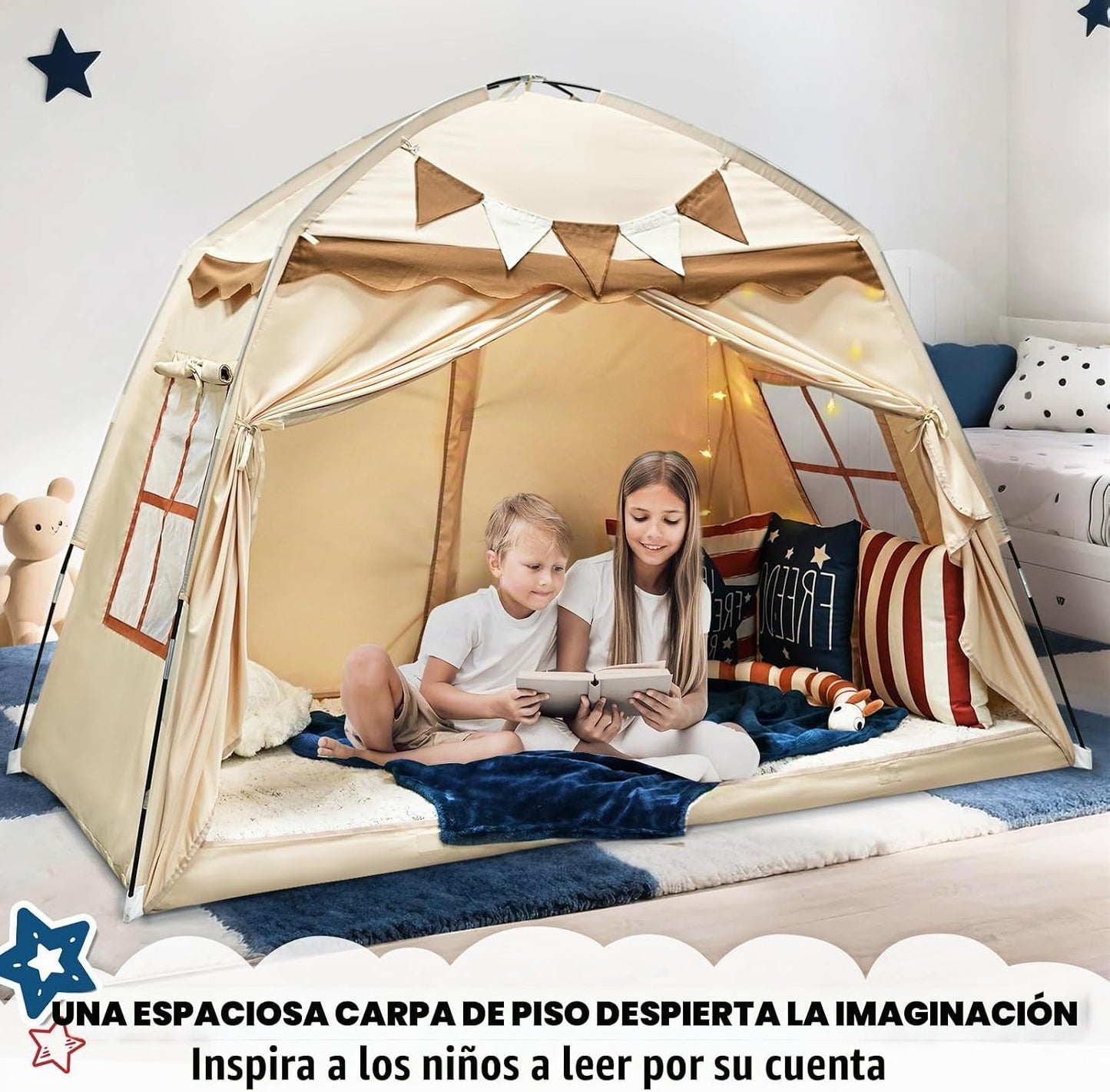 RIYDH Tienda de Cama Dosel de Cama Transpirable 100% para Adultos y...