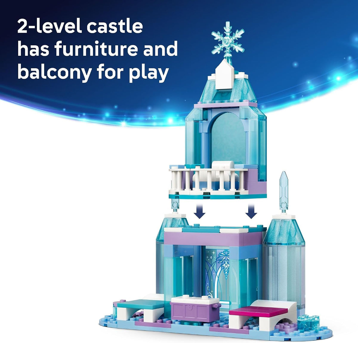 LEGO Disney Frozen Elsa y Aventura en la Nieve 43281 | Juguetes de...