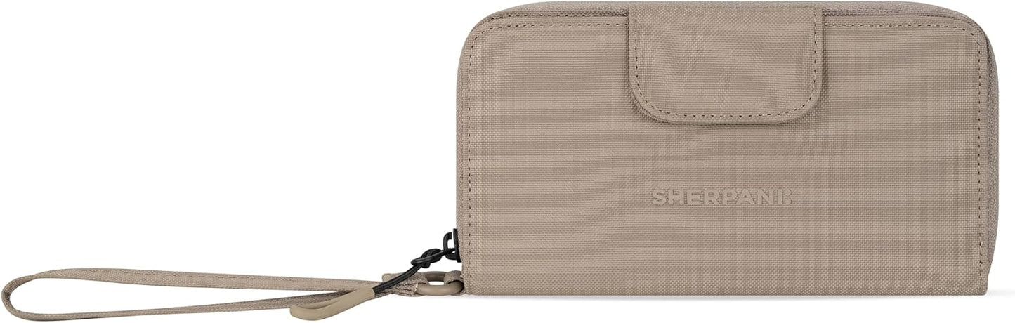 Sherpani Tulum, cartera con cremallera RFID para mujer, pulsera (Du...