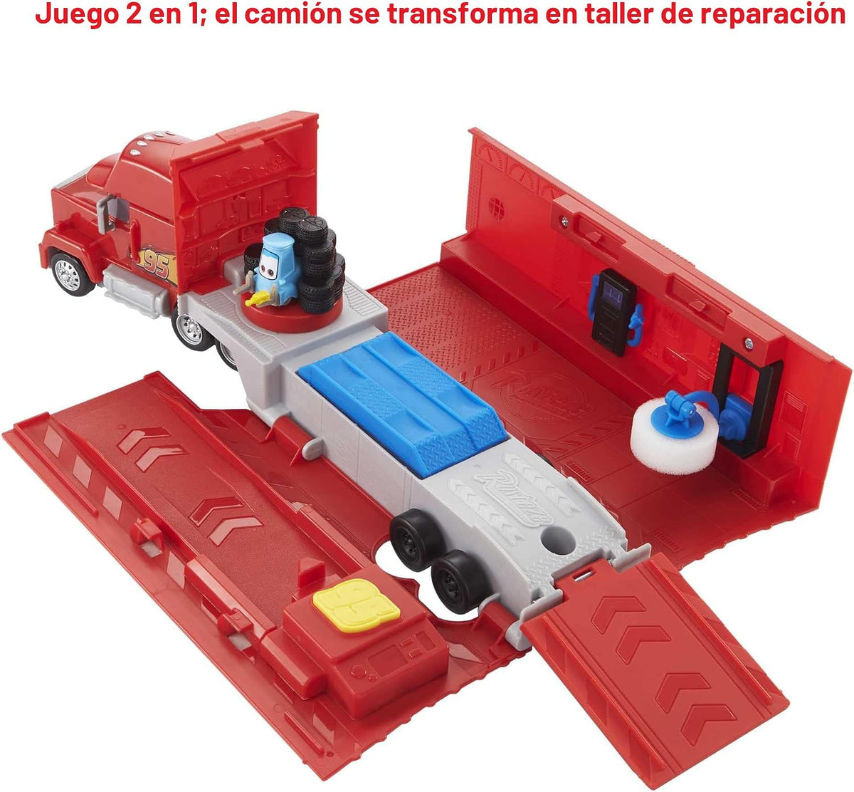 Mattel Disney and Pixar Cars Transforming Mack Playset, camión de j...
