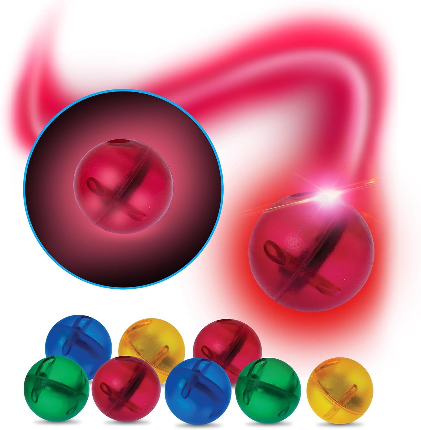 PicassoTiles Mármoles activados por movimiento, 8 unidades de luces...