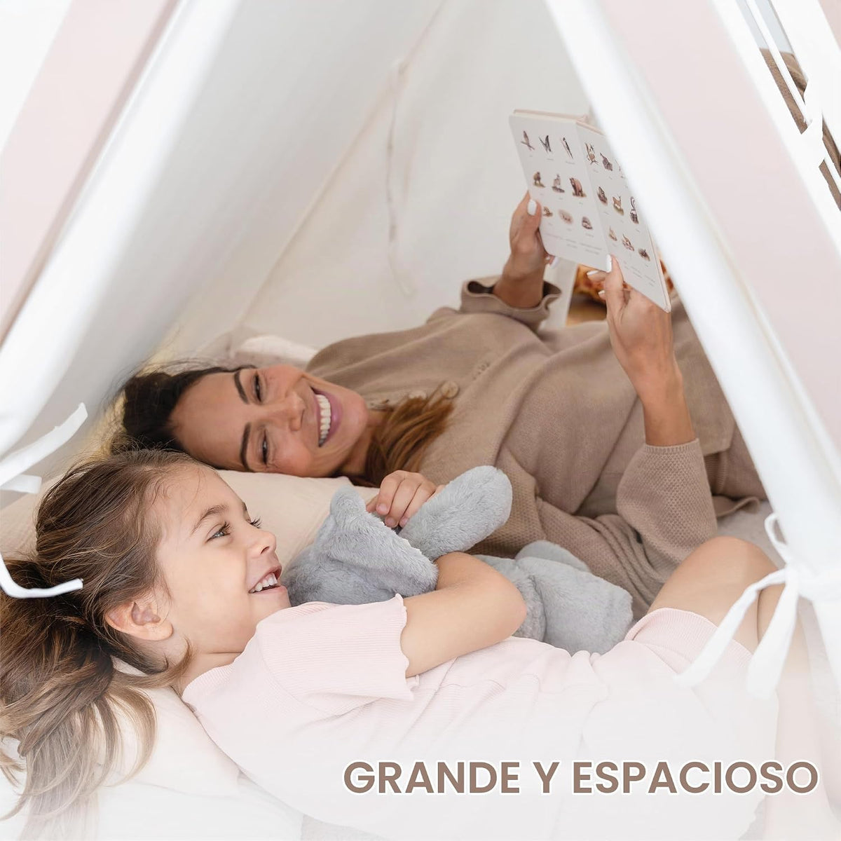 Tienda de campaña infantil Comfy Cubs - Tipi de algodón transpirabl...