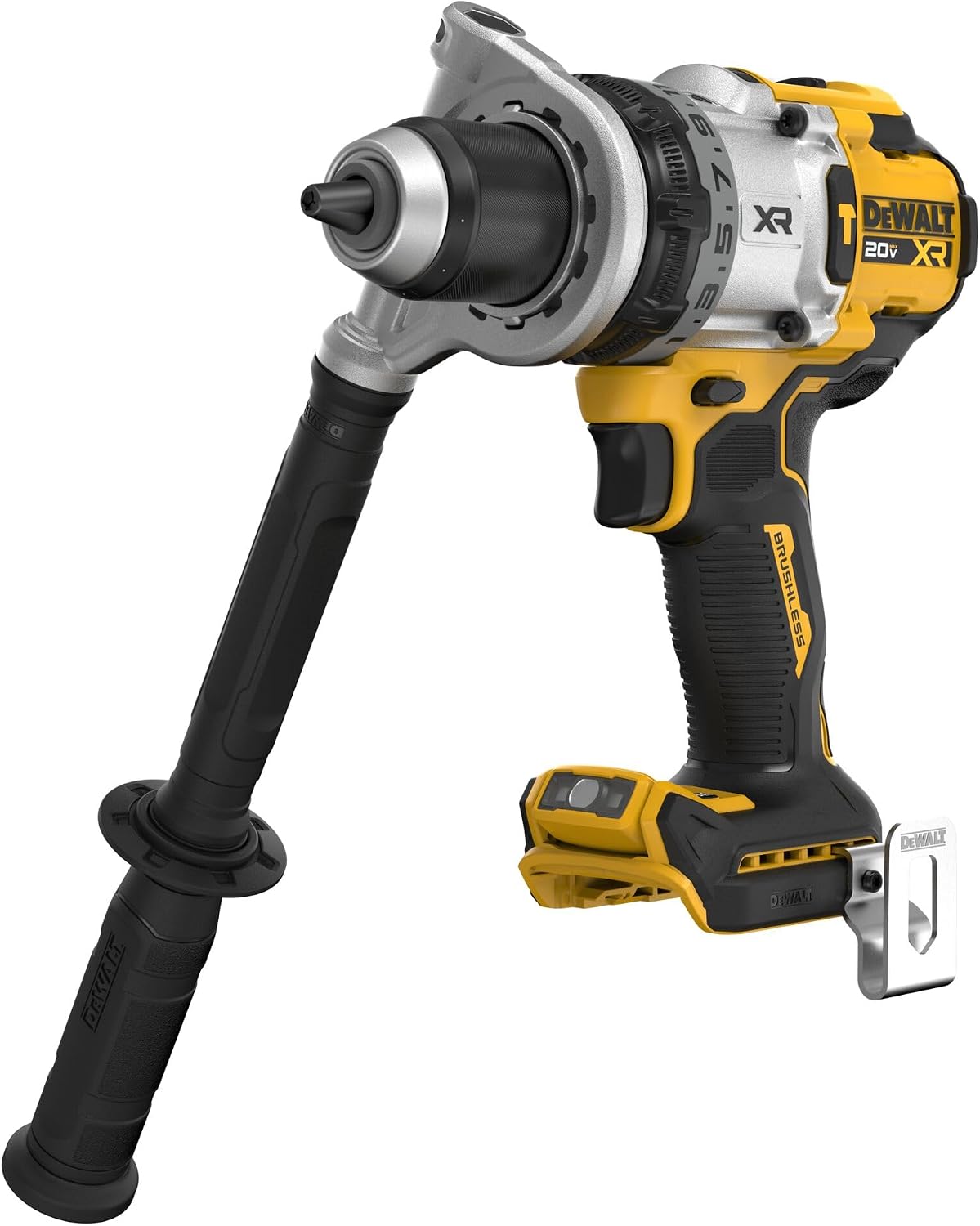 DEWALT Taladro de martillo inalámbrico de 1\/2 pulgada MAX XR de 20...