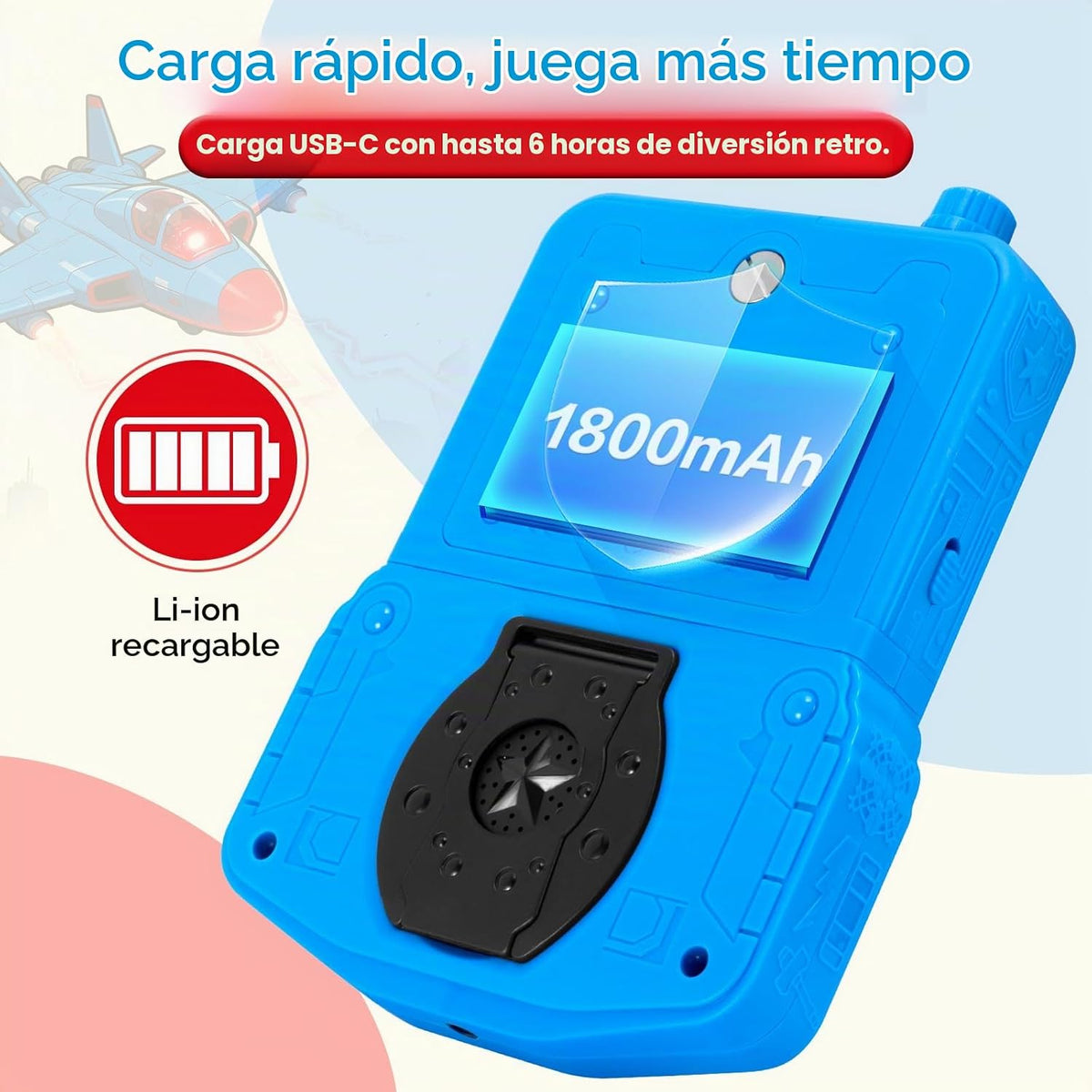 Consola de juegos portátil para niños, 220 juegos retro precargados...