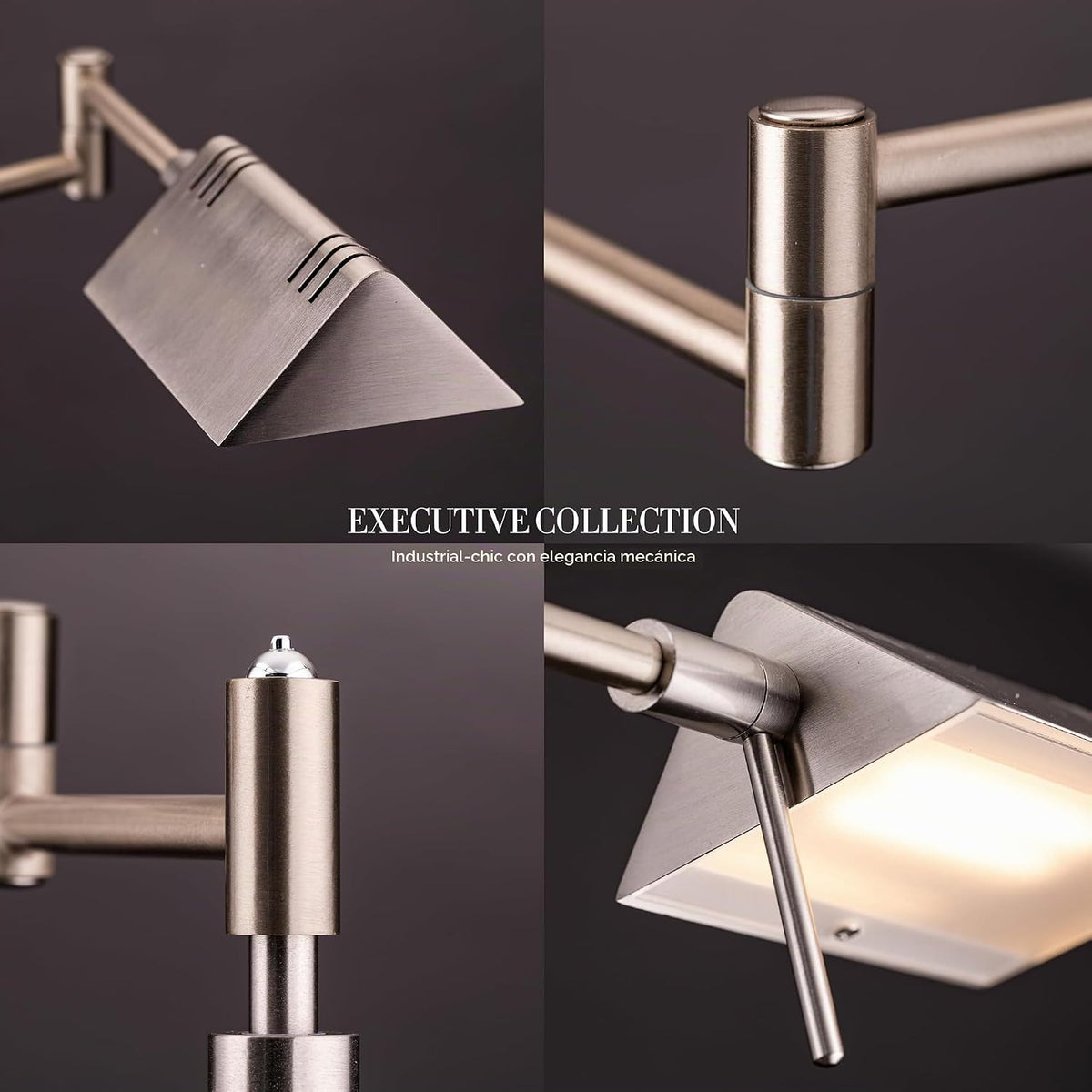 O\u2019Bright - Lámpara de pie LED regulable de farmacia, 12W LED,...