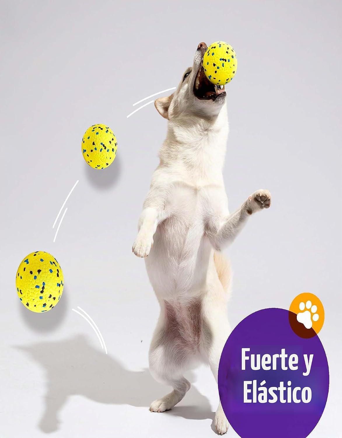 Kimee Pelotas para Perros Pelotas de Tenis para Perros Mejoradas pa...