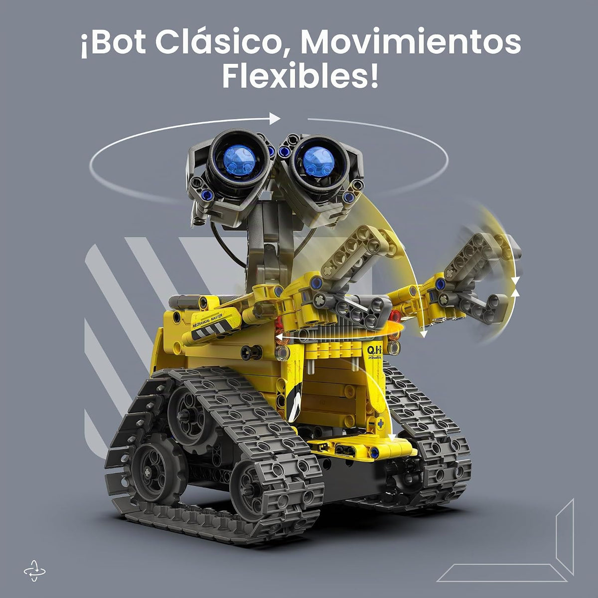 Mibido Kit de construcción de robot STEM de regalo para niños de 8...