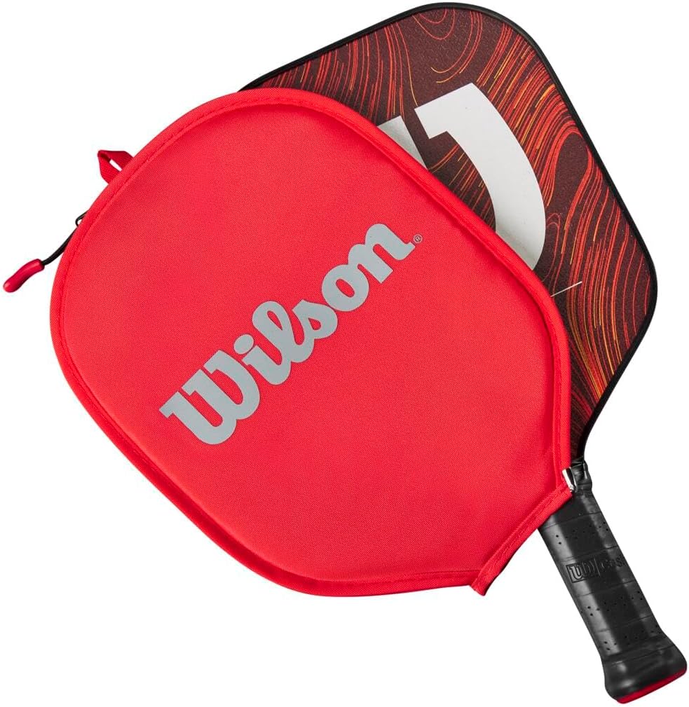 Wilson 2025 Super Tour - Bolsas para raquetas de tenis rojas - Rojo...