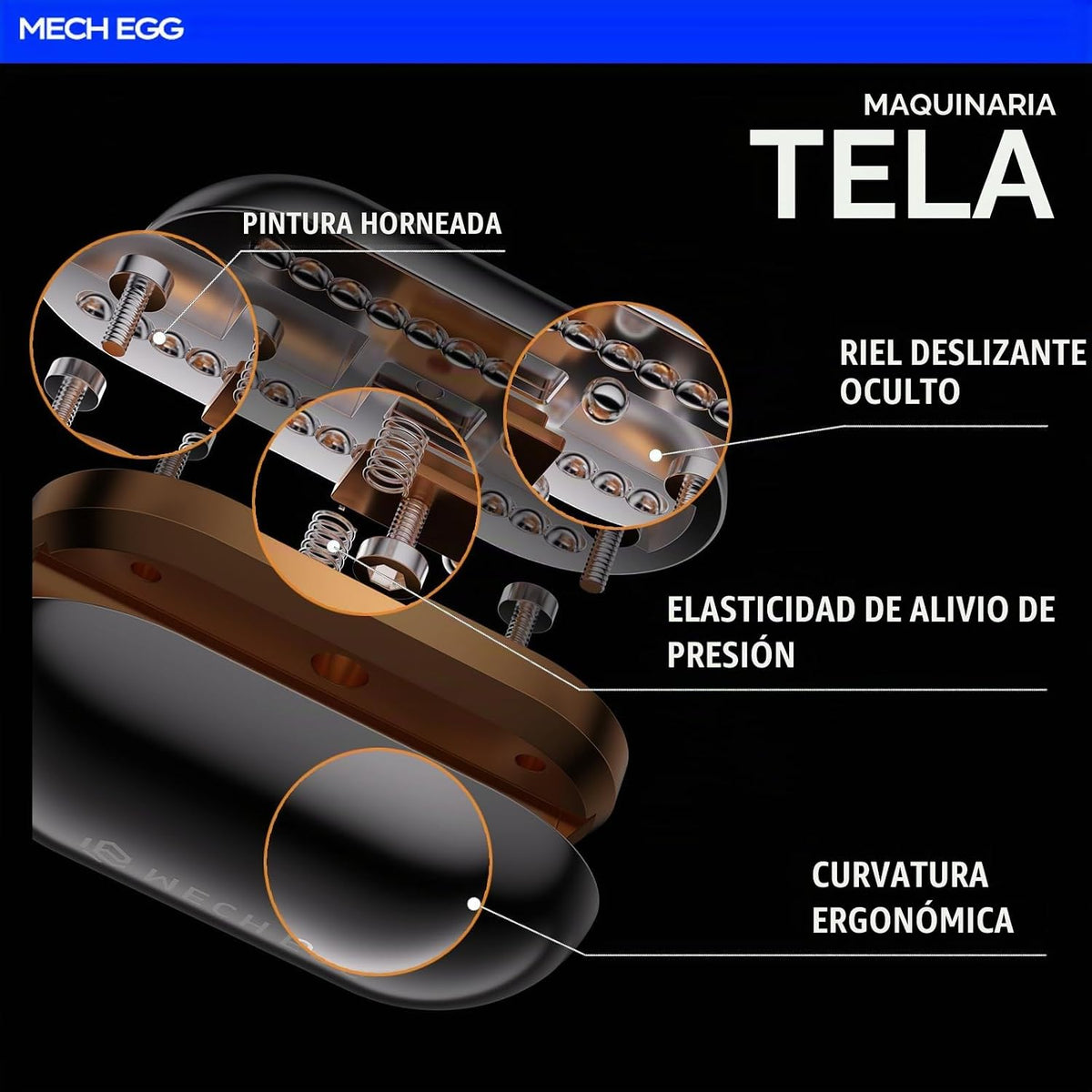 Deslizador Fidget de aleación de zinc para adultos, juguete mecánic...