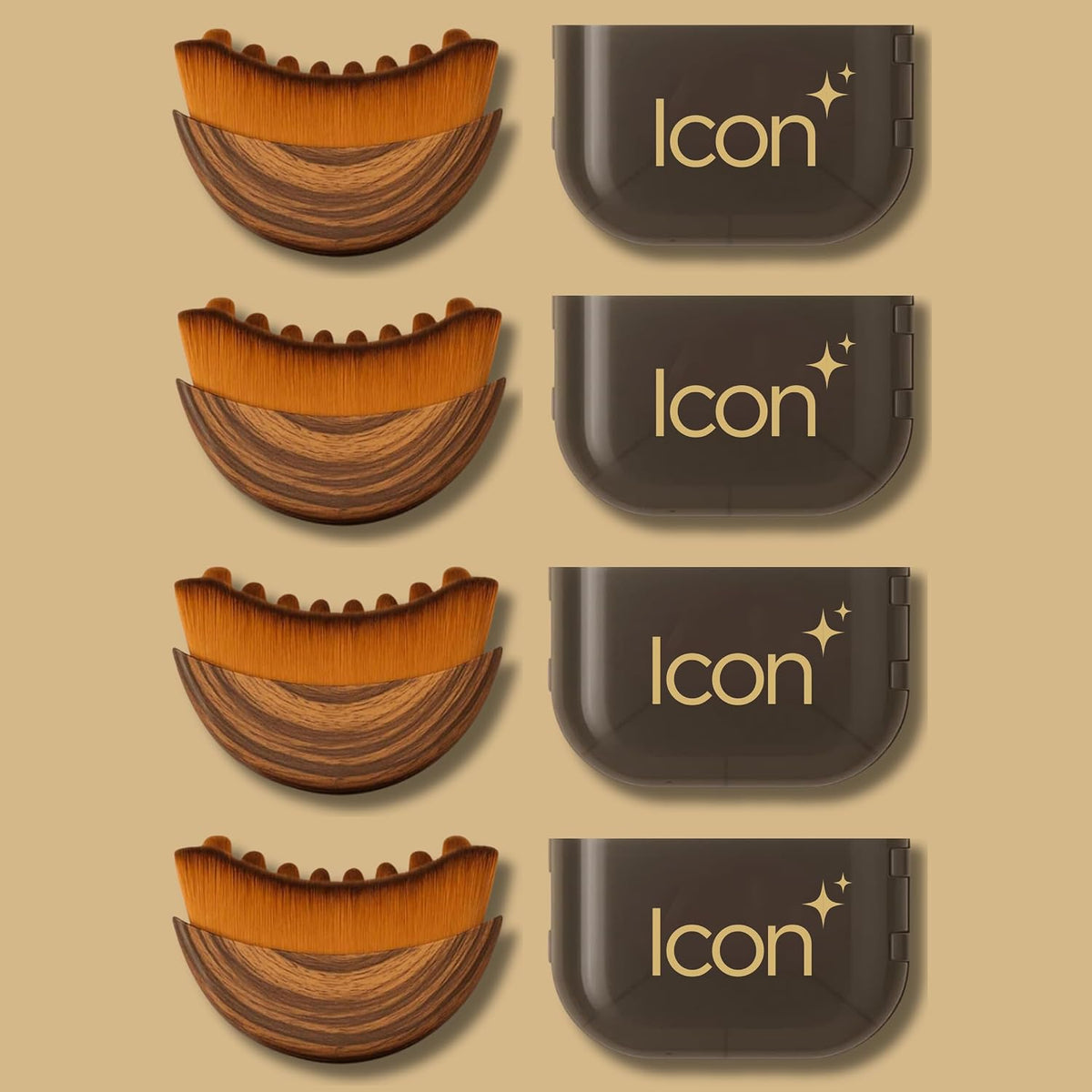 ICON - Cepillo linfático para contorno facial, herramienta para esc...