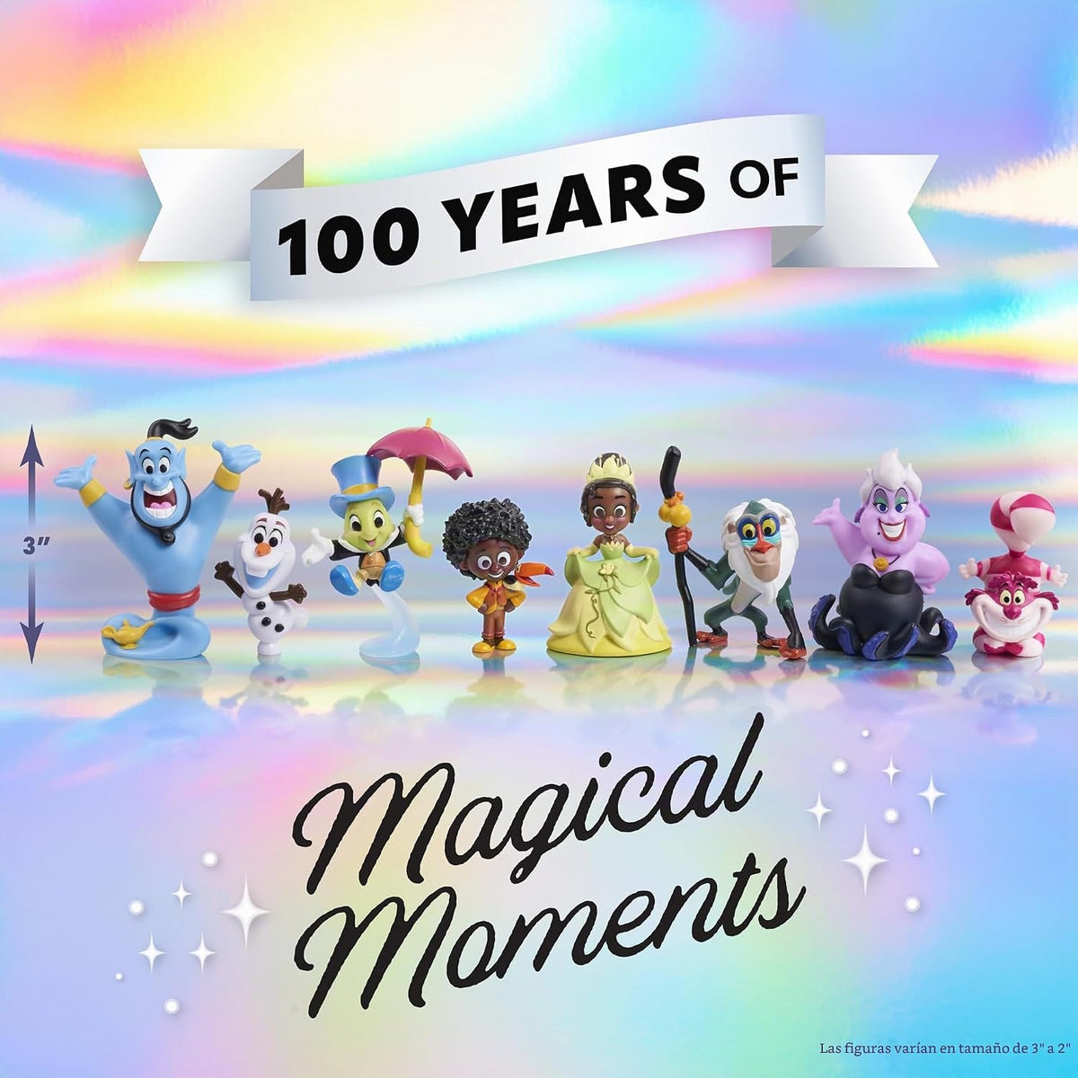 Disney 100 años de momentos mágicos, set de figuras de edición limi...