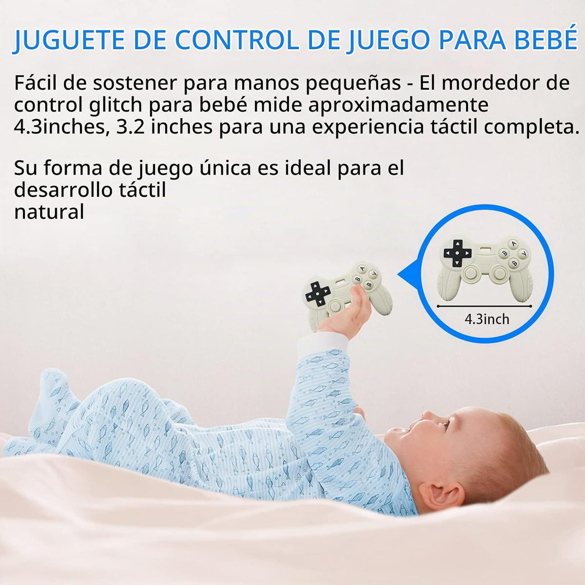 Juguetes de dentición con control remoto genial para bebés de 0-6 y...