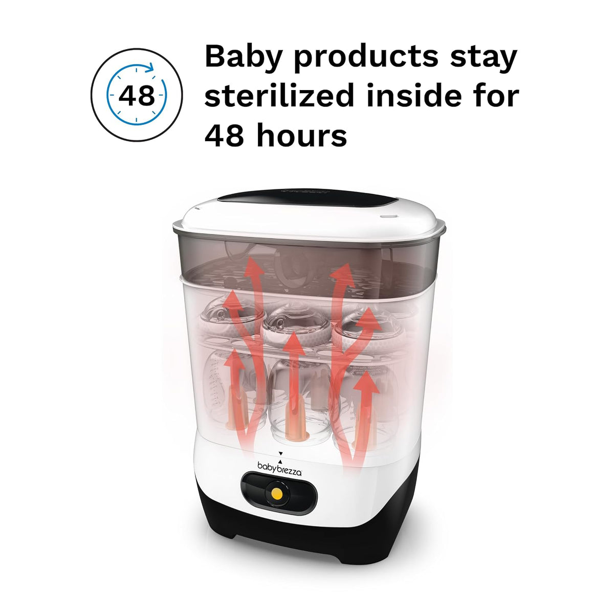 Baby Brezza Máquina esterilizadora de biberones 4 en 1, esterilizac...