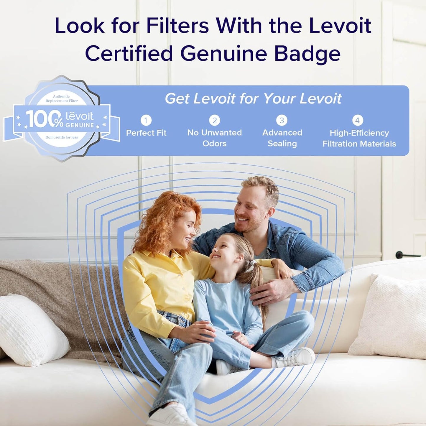 LEVOIT - Purificadores de aire para el hogar, mascotas, dormitorio,...