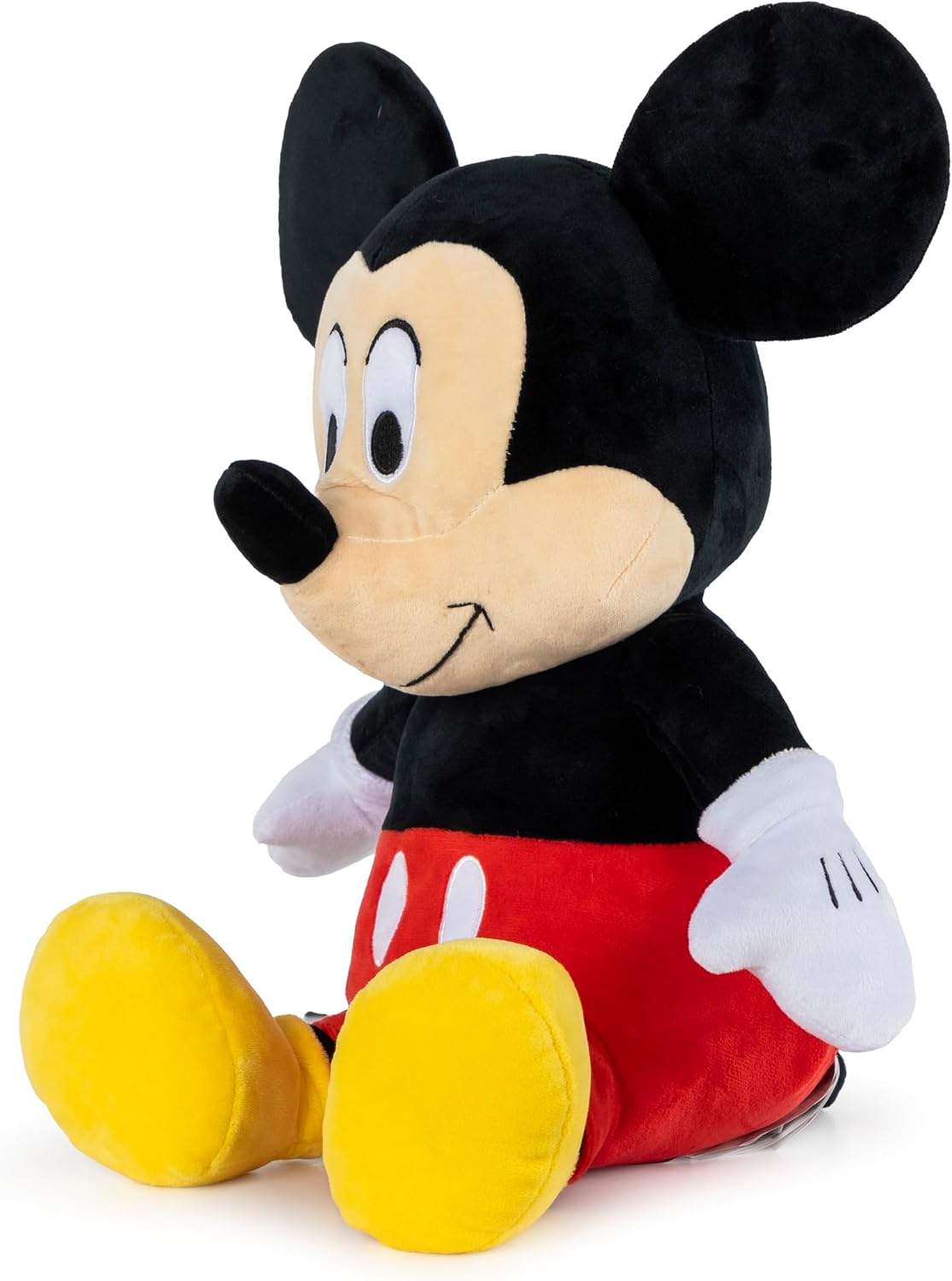 Jay Franco Disney Mickey Mouse - Almohada de peluche súper suave -...