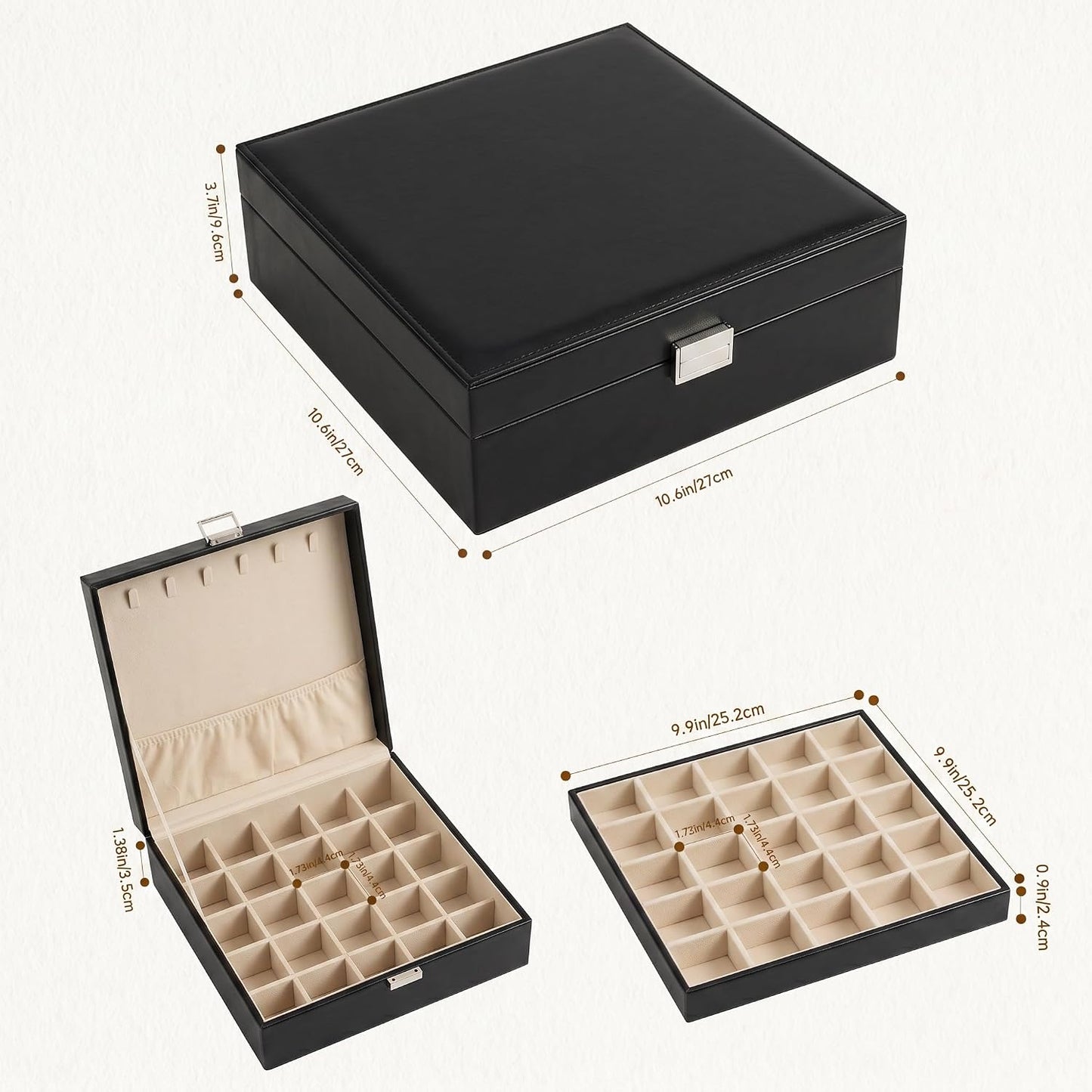 Frebeauty Organizador de Aretes con Soporte, Organizador de Aretes...