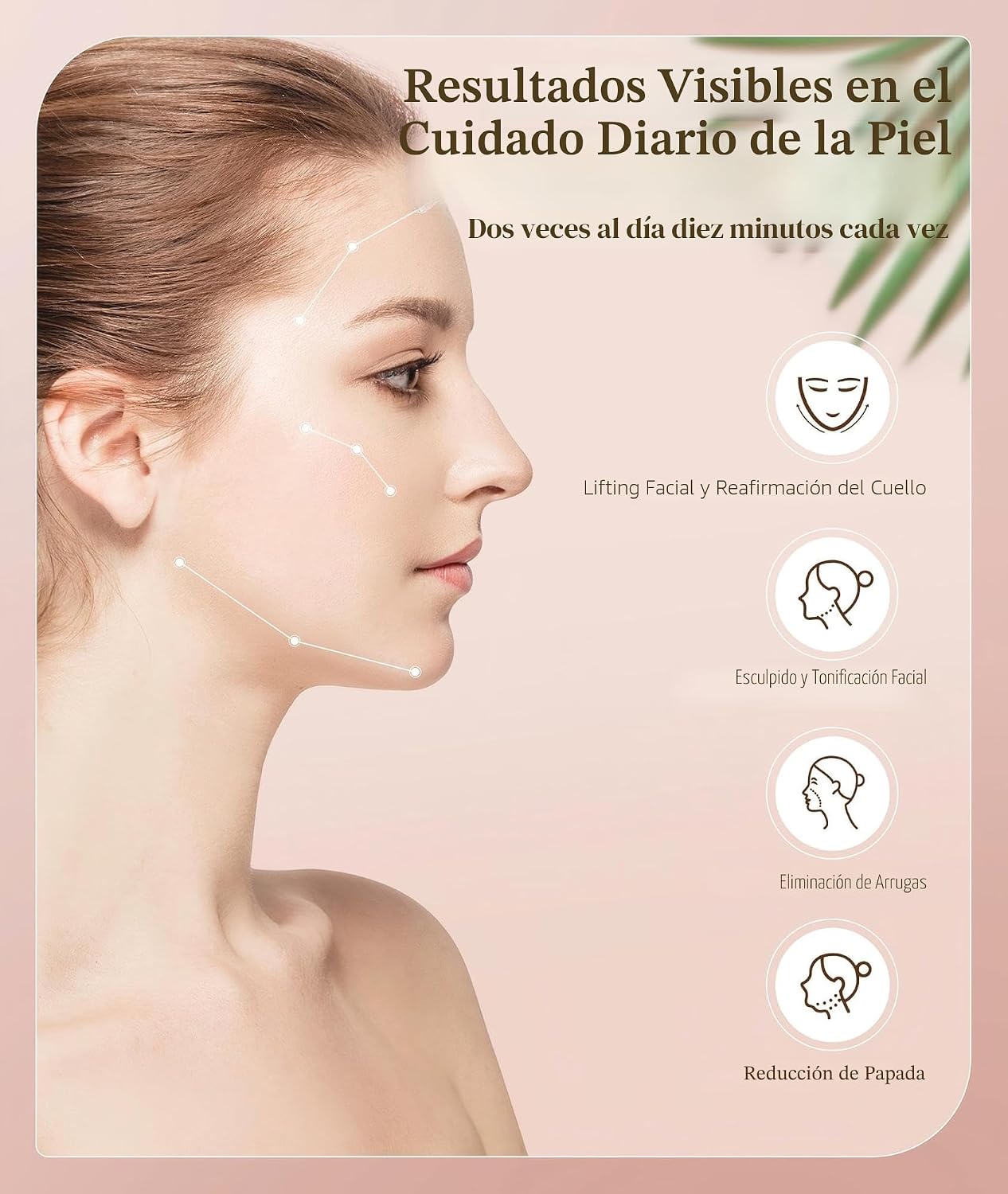 Dopsikn Máquinas Galvanicas de 7 Colores - Terapia de Luz Roja para...