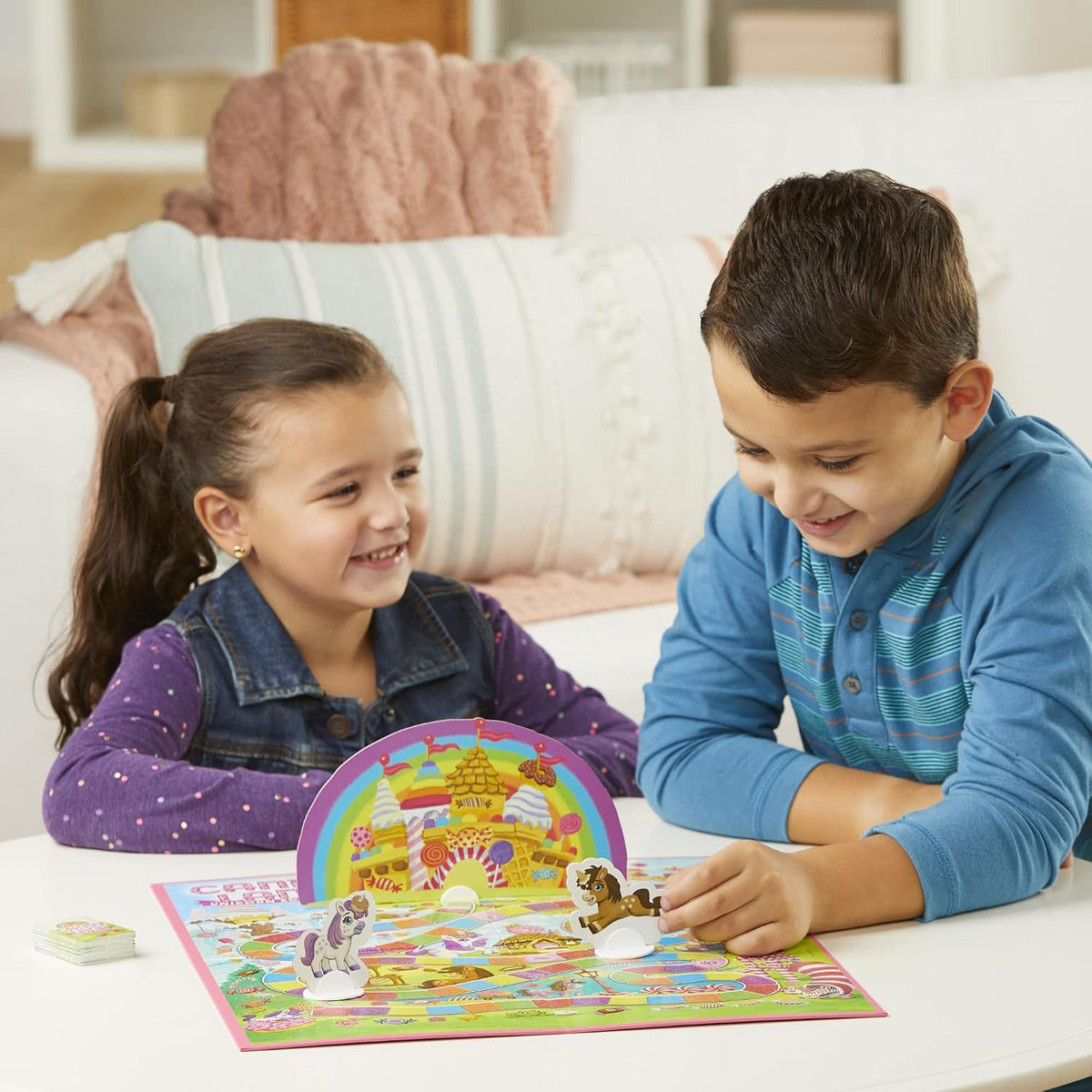 Hasbro Gaming Candy Land Unicorn Edition - Juego de mesa preescolar...