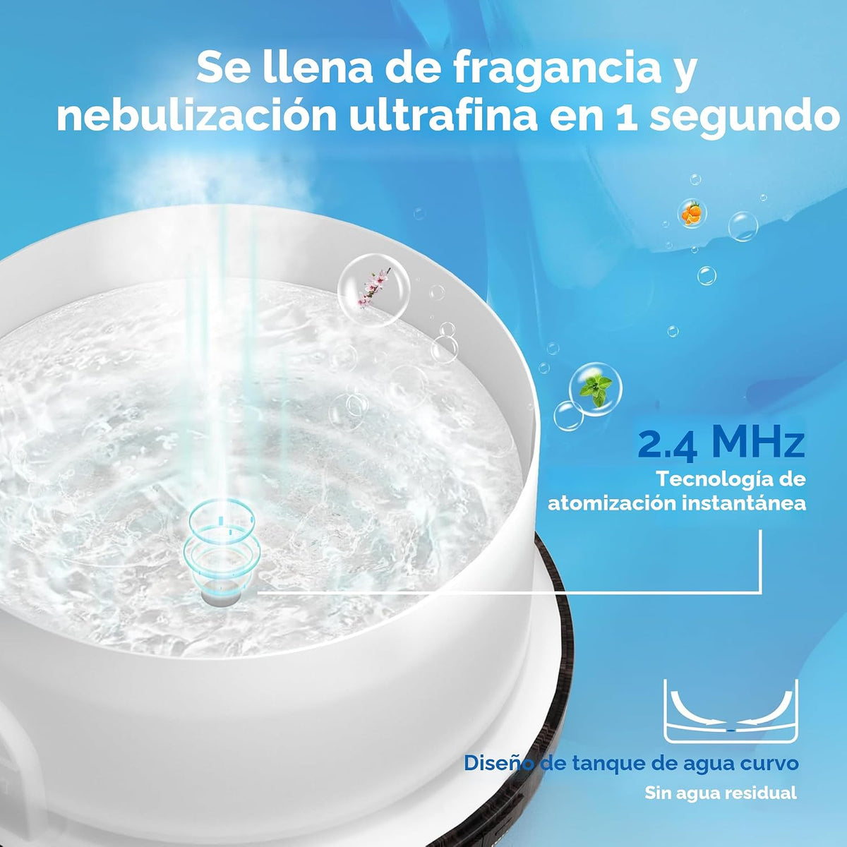 ASAKUKI 500ml Premium, Difusor de Aceites Esenciales con Control Re...