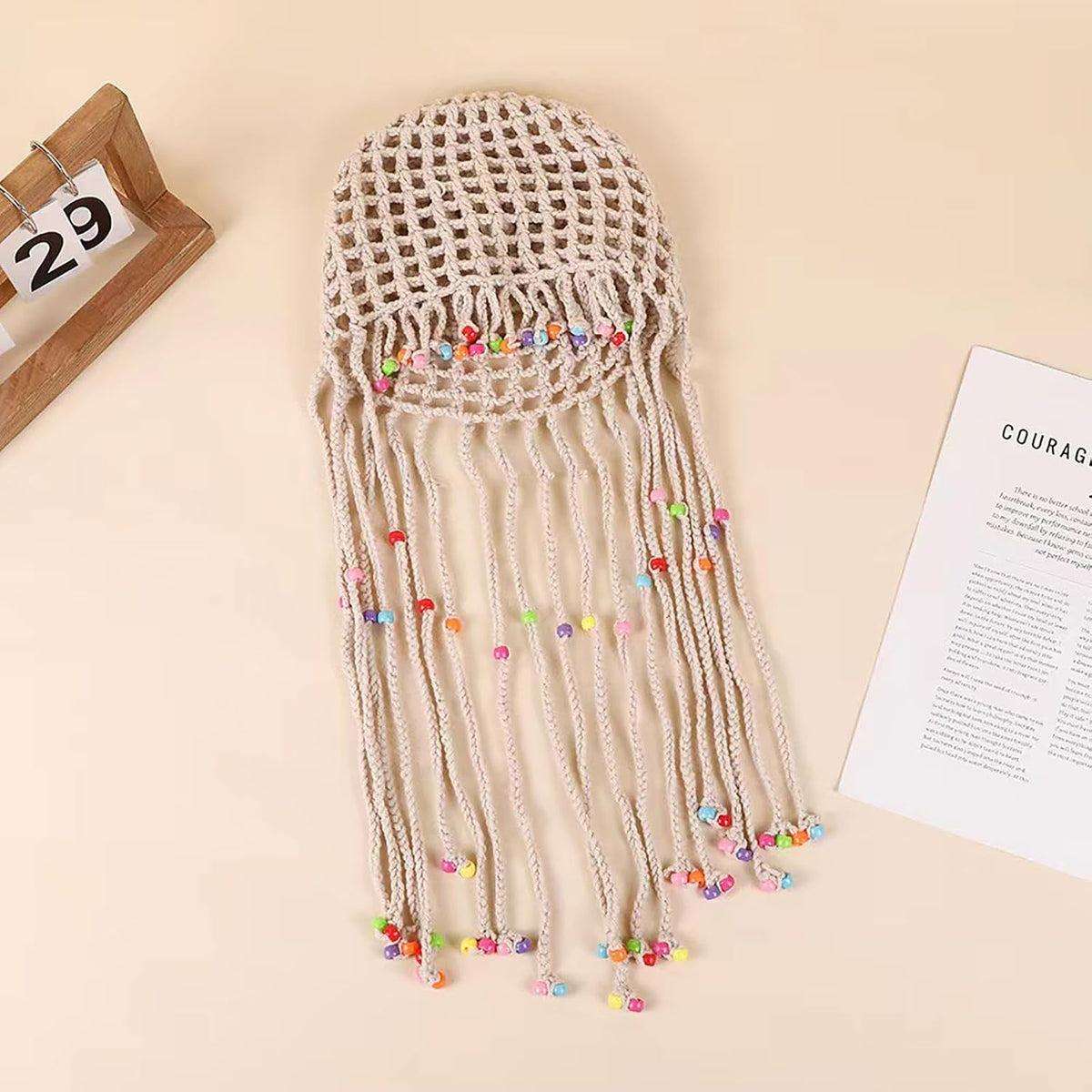 Julpsk Gorro de ganchillo hecho a mano para mujer, para verano, pla...