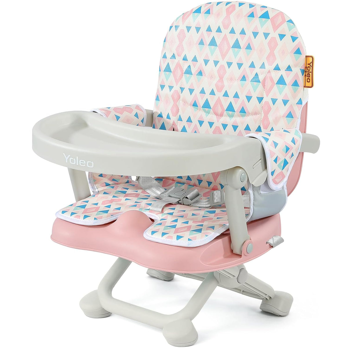 YOLEO Silla alta para bebé, asiento elevador para mesa de comedor,...