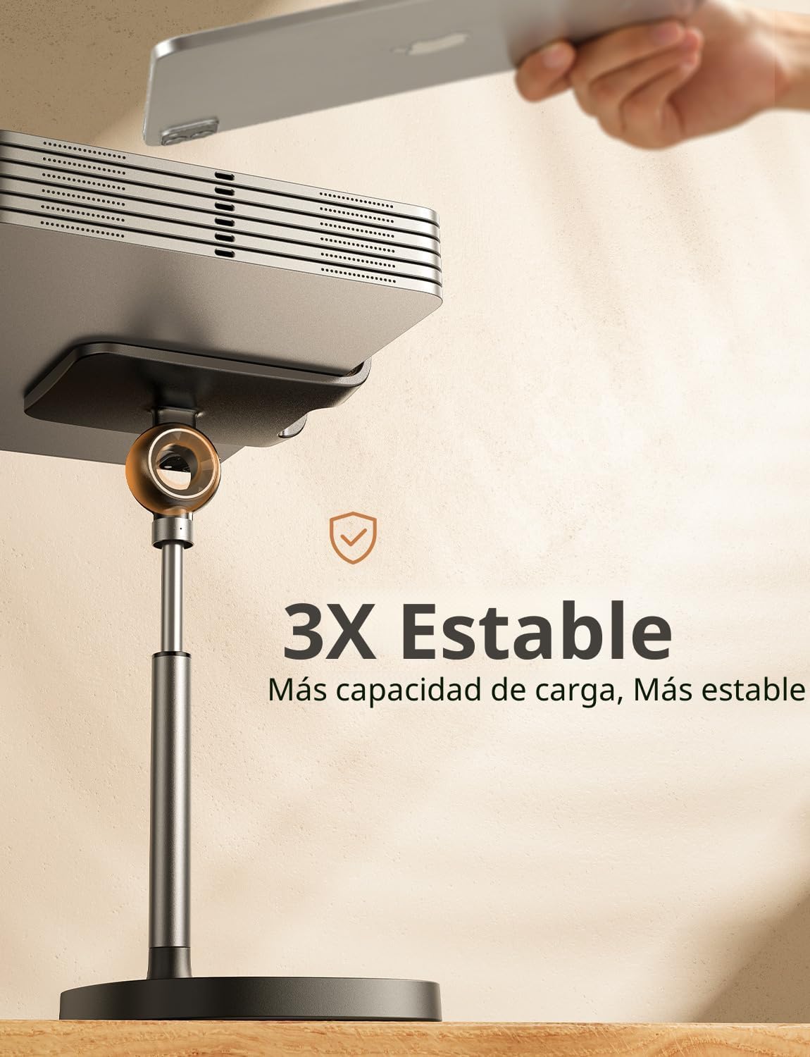 LISEN - Soporte para teléfono celular, ajustable, accesorios para e...