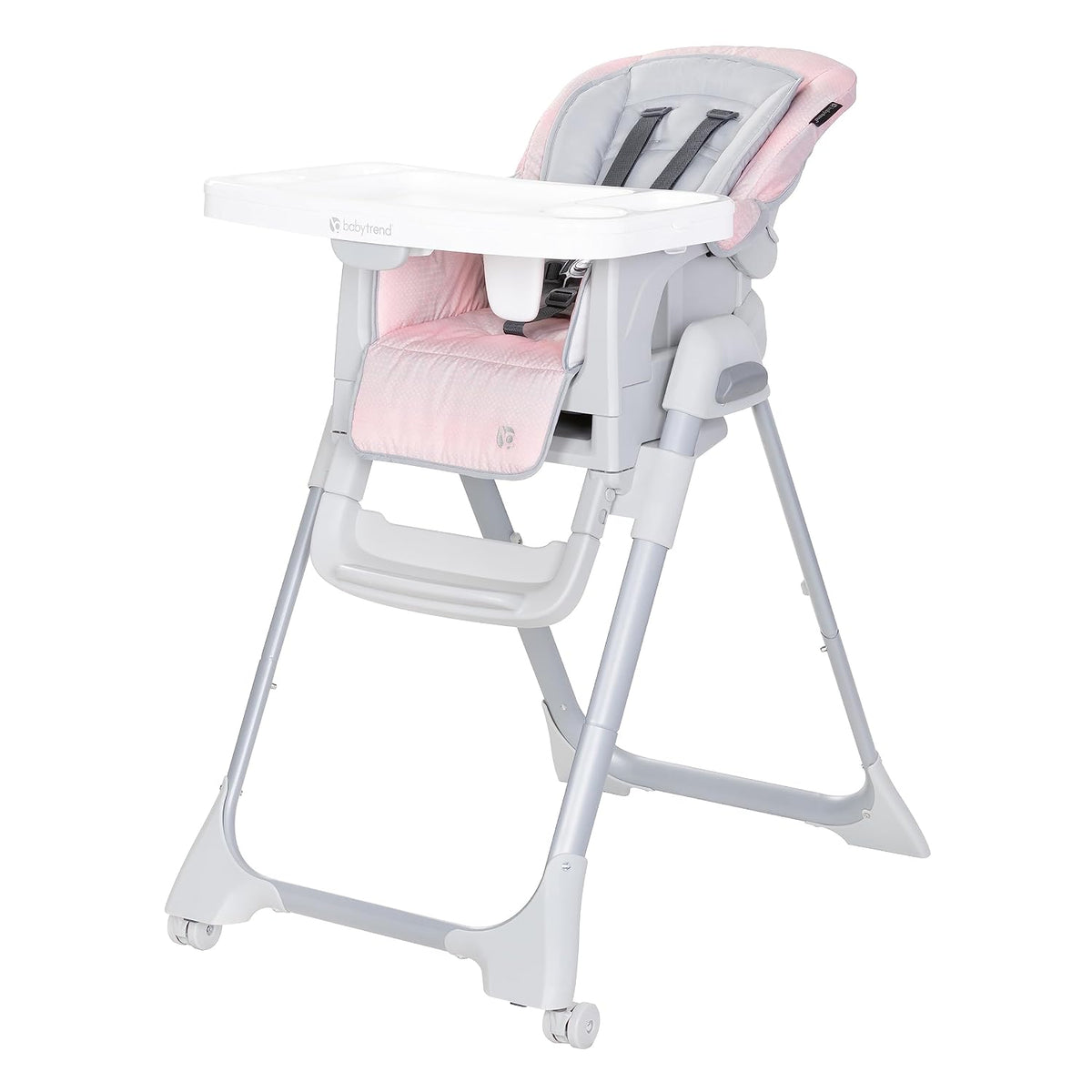 Baby Trend Everlast - Silla alta 7 en 1, color piedra rosa