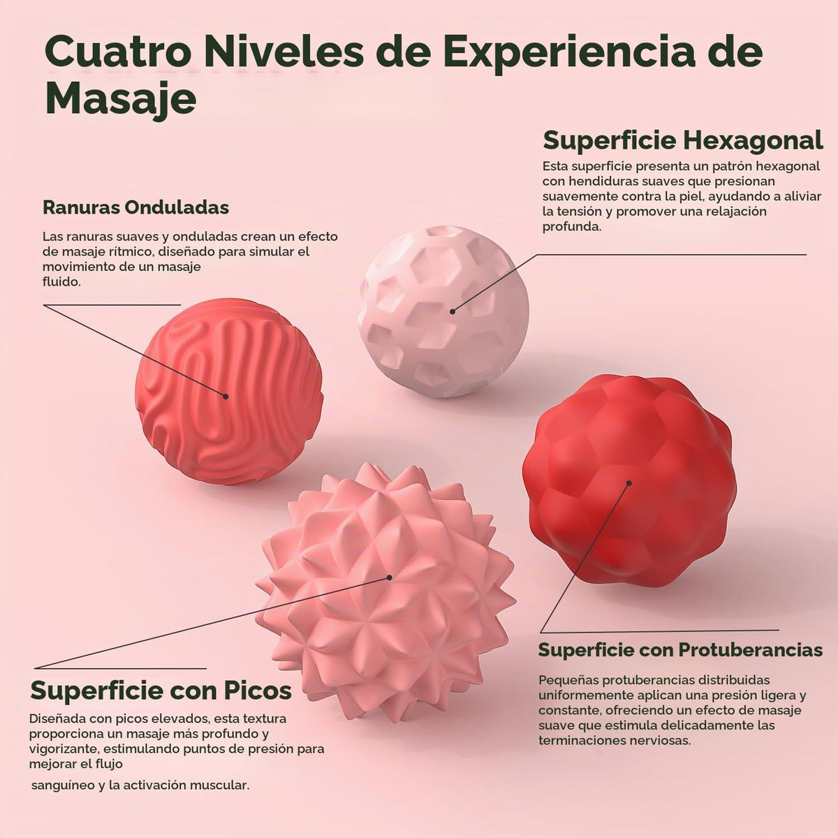 Juguetes de Pelotas Magnéticas de Silicona Fidget, 8 Piezas con Tex...