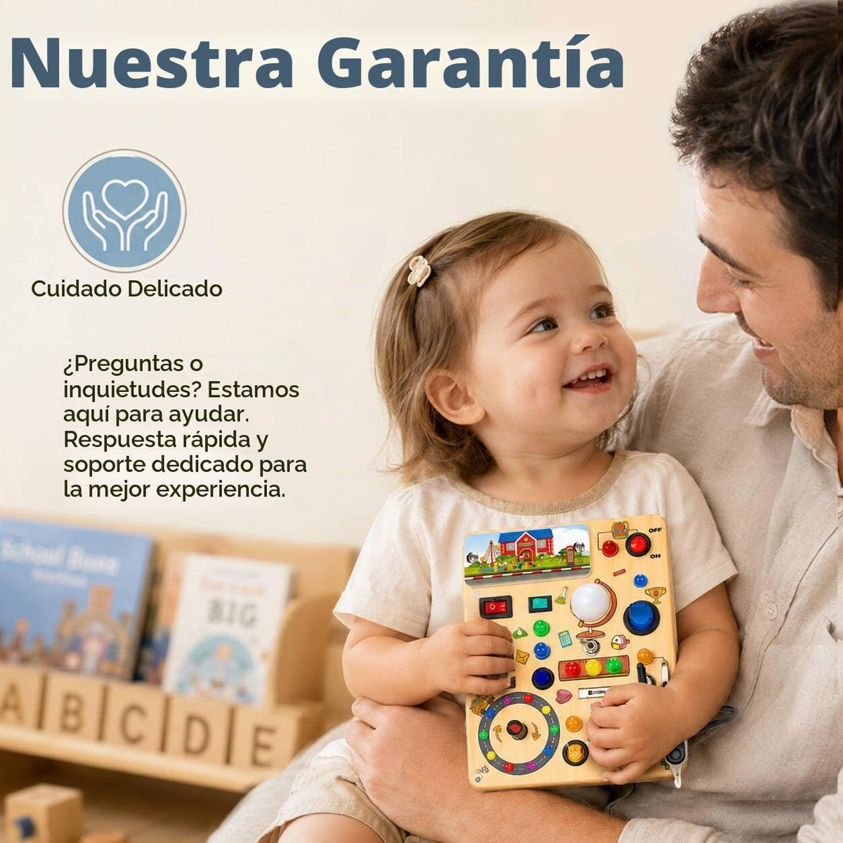 RichBoy Montessori - Tabla de actividades de juguete para niños de...