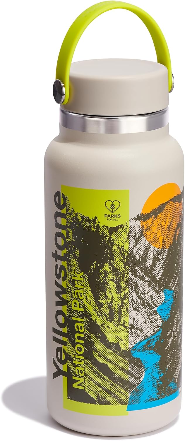 Hydro Flask Botella de boca ancha con tapa flexible de 40 oz