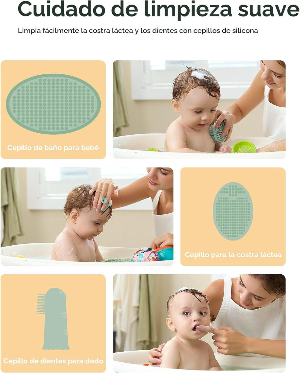 Momcozy Kit Básico para Bebé, Baby Shower y Registro Esencial Kit p...