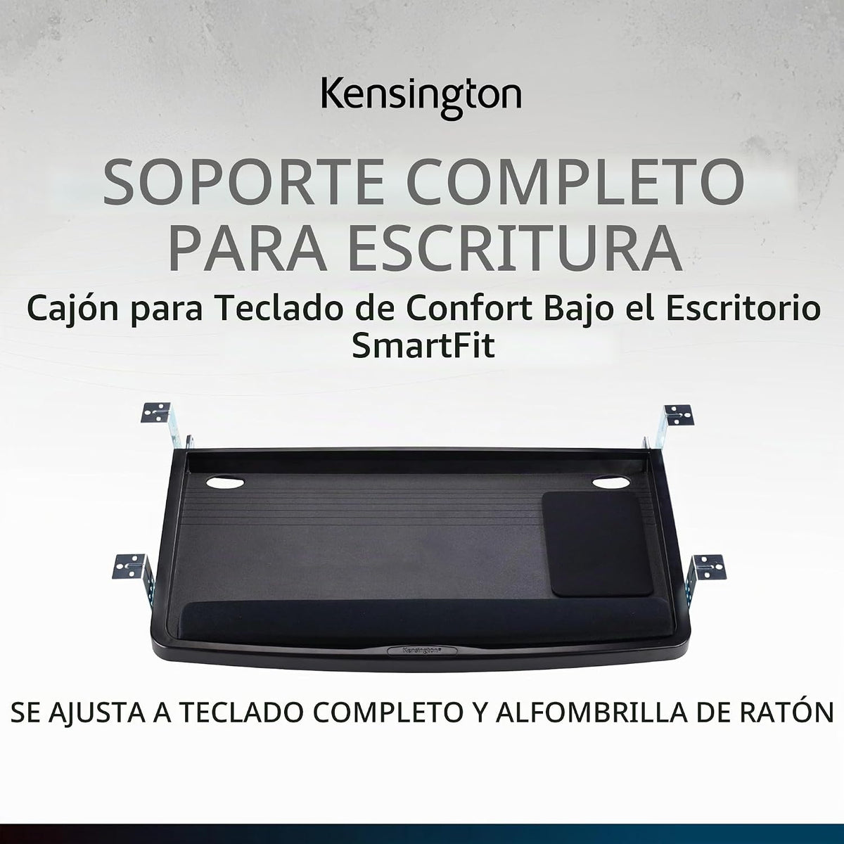 Kensington SmartFit - Bandeja para teclado debajo del escritorio, c...
