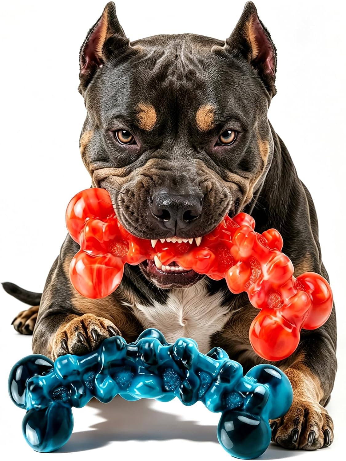 WOWBALA Juguetes para perros para masticadores agresivos, juguete |...
