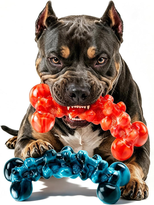 WOWBALA Juguetes para perros para masticadores agresivos, juguete |...