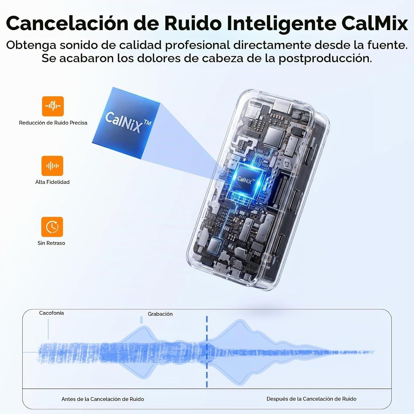 COMICA Vimo Q - Micrófono de solapa inalámbrico de 4 canales para i...