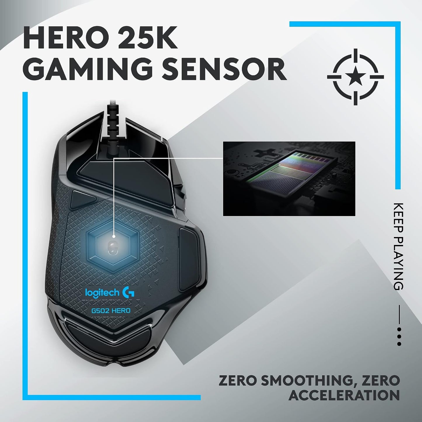 Logitech G413 SE - Teclado mecánico para videojuegos de tamaño comp...