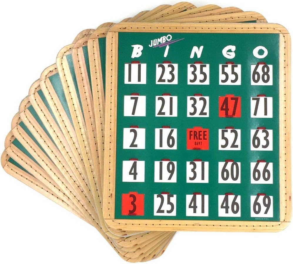 Tarjetas de obturación para Bingo Tapp Collections™, 10 unidades