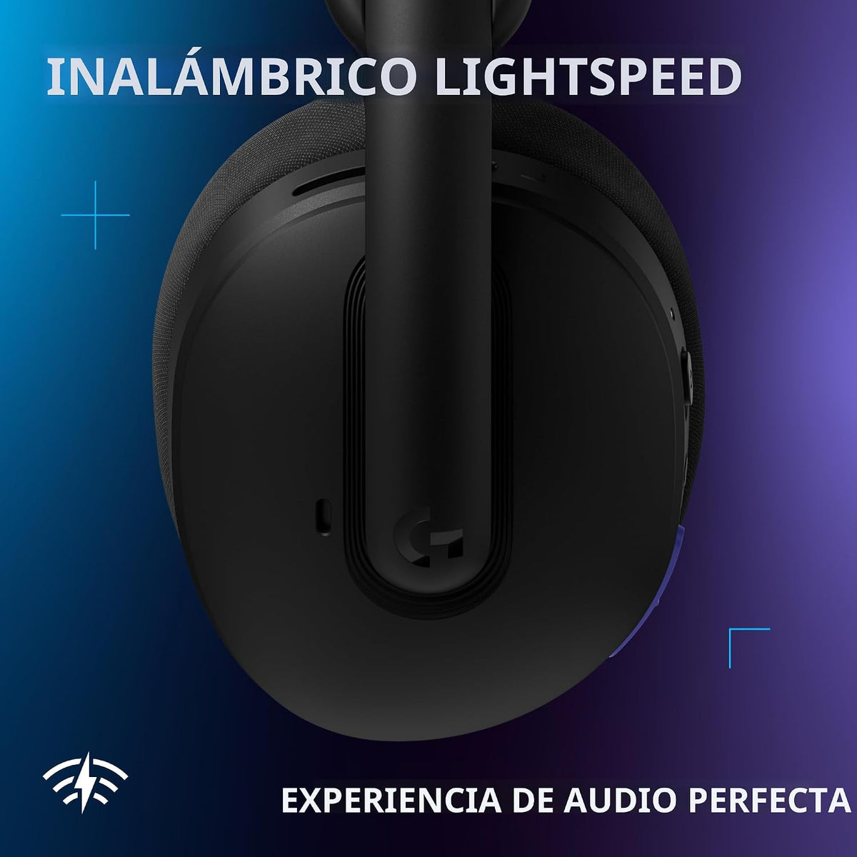 Logitech G Auriculares inalámbricos para juegos 325 Lightspeed - Ne...