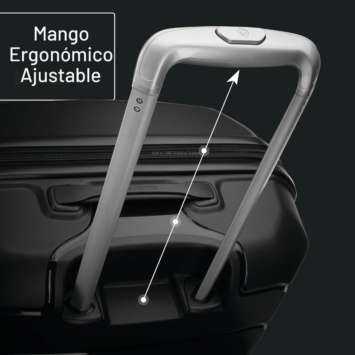 Samsonite Freeform de carcasa rígida expandible con ruedas giratori...