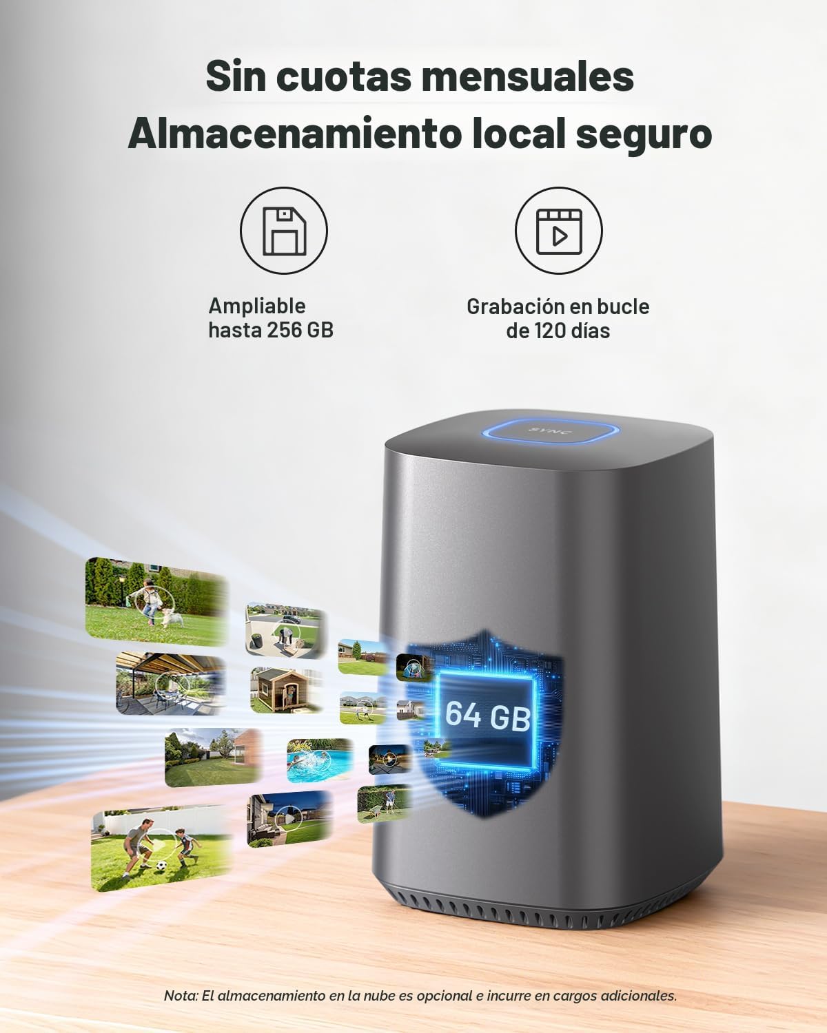 SEHMUA Cámaras de seguridad inalámbricas para exteriores (kit de 4...