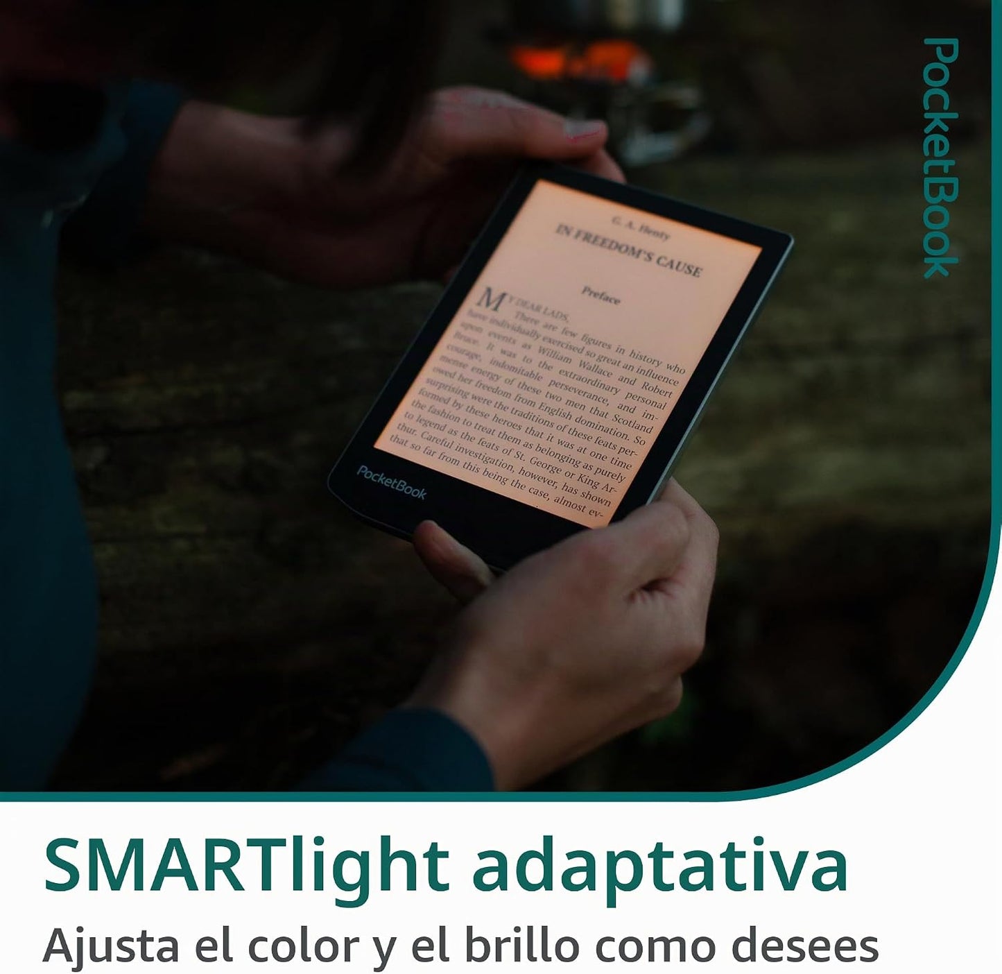 PocketBook Verse E-Readers | Pantalla táctil HD E-Ink Carta™ de 6 p...