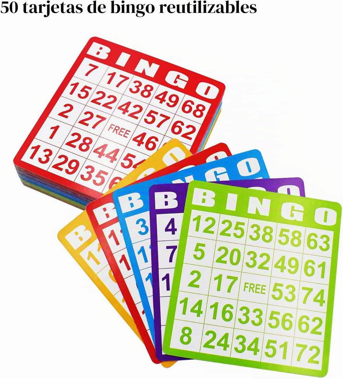 Yuanhe Juego de bingo de lujo, jaula redonda de metal, 75 bolas de...
