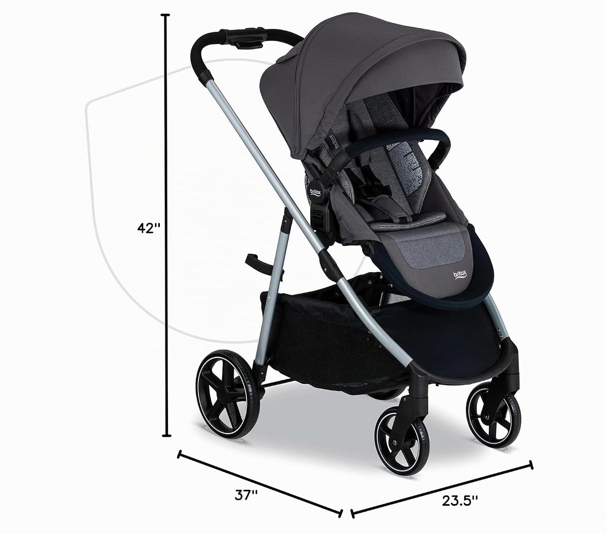 Britax Grove™ Cochecito Modular, Cochecito Ligero con Inserto CozyF...
