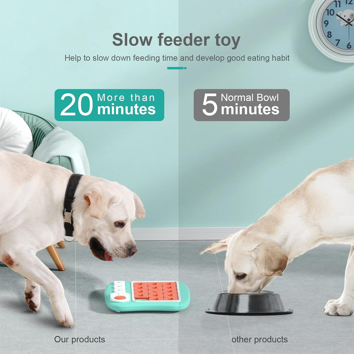FOXMM Juguetes de Rompecabezas para Perros, Juguete Interactivo de...