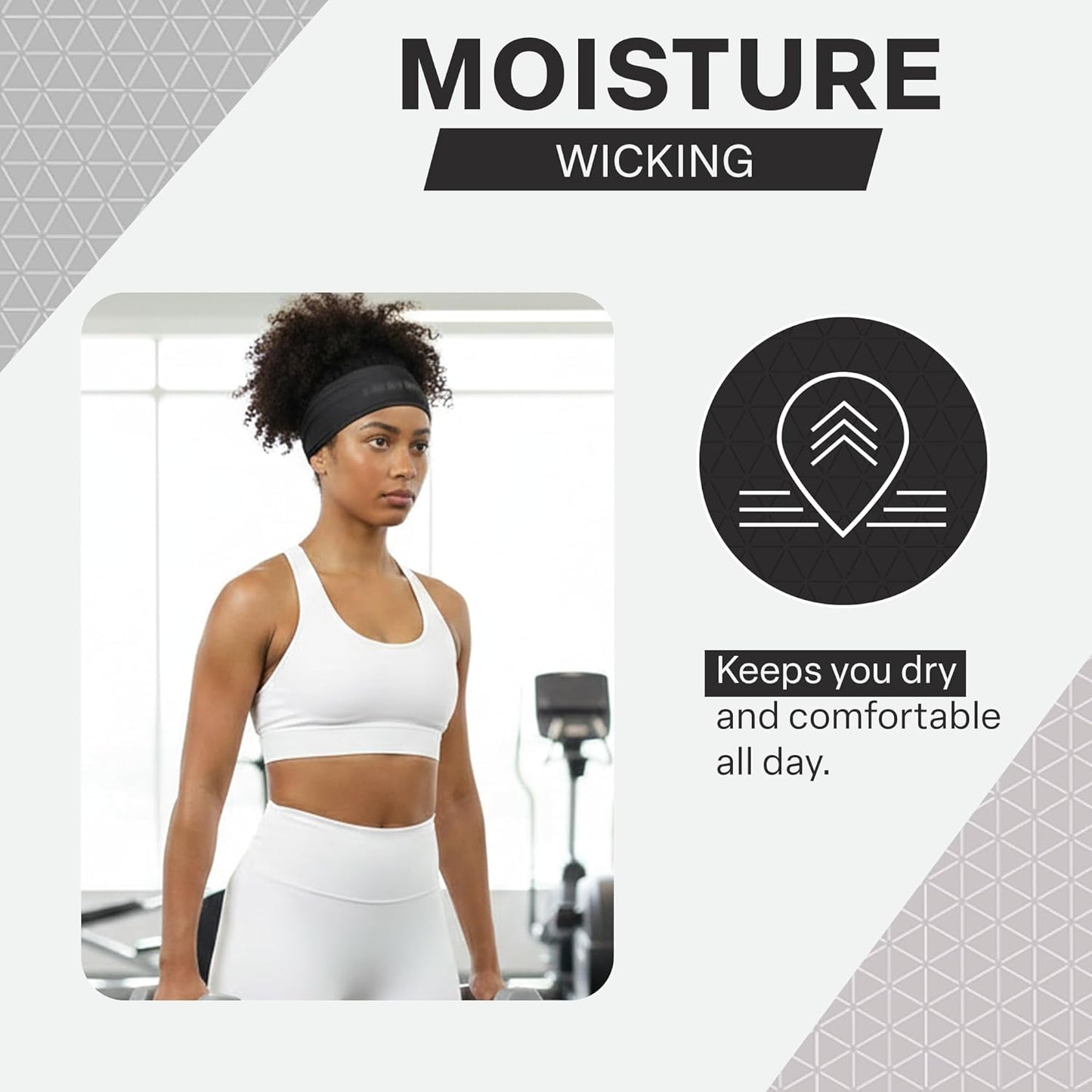 COLD FACTOR Diadema refrescante para mujeres y hombres \u2013 UPF 5...